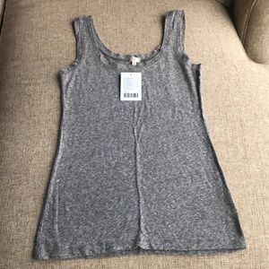 NWT Heather Gray Anthropologie Tank Size S